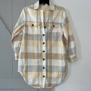 Jetty Life Oversized button up flannel